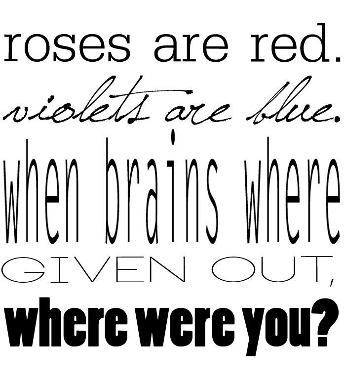 roses are red